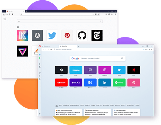 best browser for windows 10 opera