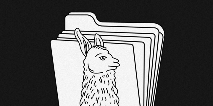 Llamafilen logo.